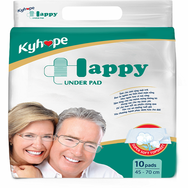 UNDER PADS FOR ADULT FROM KYVY CORP VIETNAM